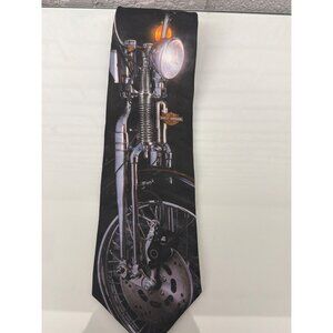 VTG Harley Davidson Motorcycle “ The Leading Edge “ Men’s Necktie